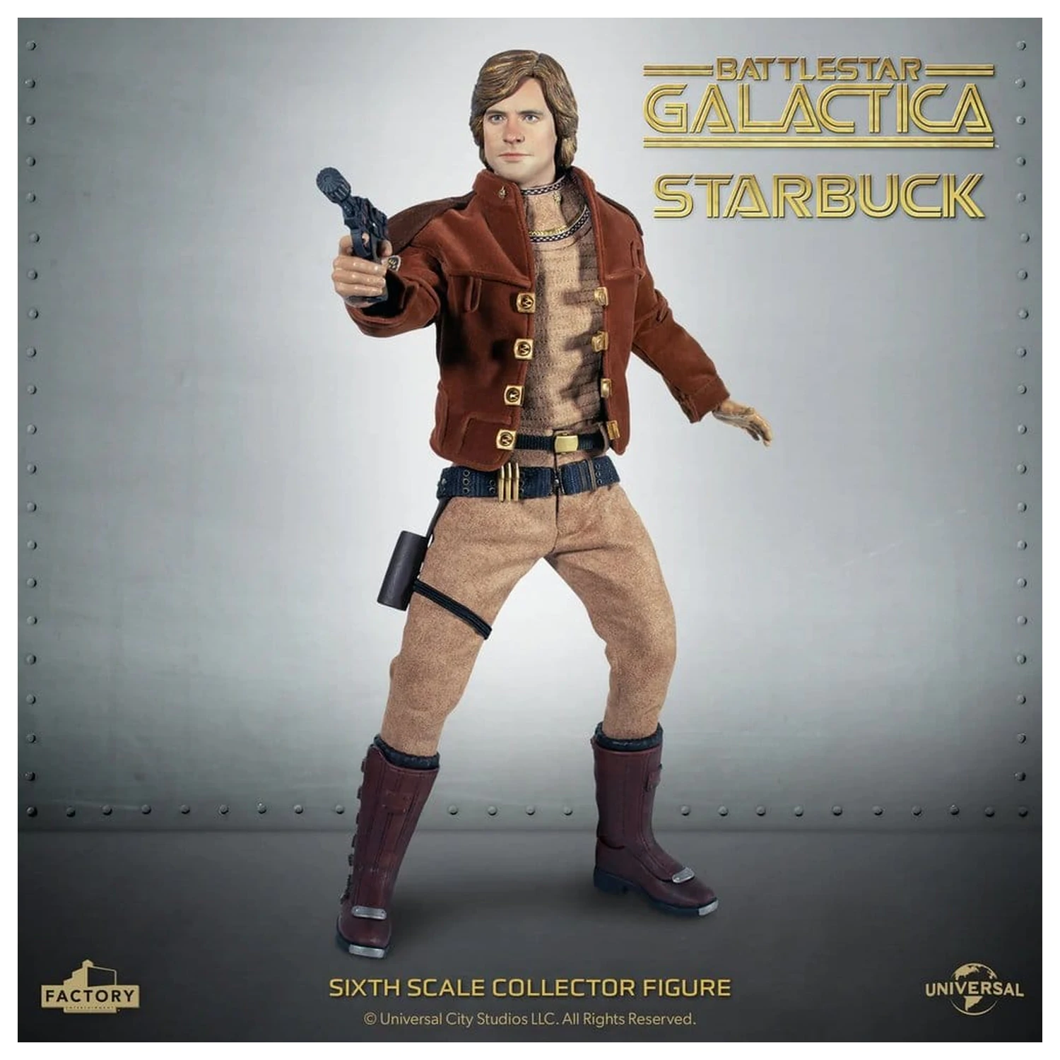 Battlestar Galactica akčná figúrka 1/6 Lieutenant Starbuck 15 cm produktová fotografia