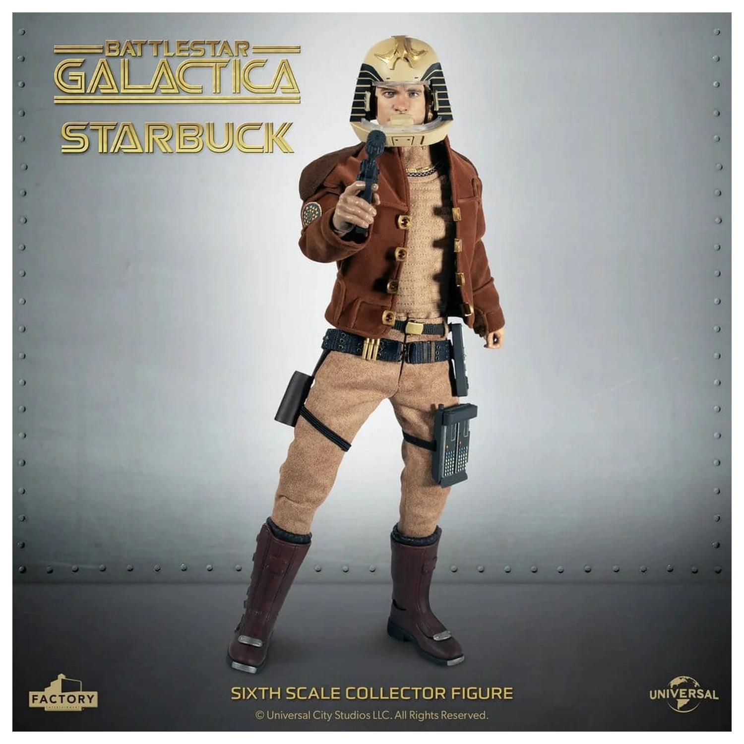 Battlestar Galactica akčná figúrka 1/6 Lieutenant Starbuck 15 cm produktová fotografia