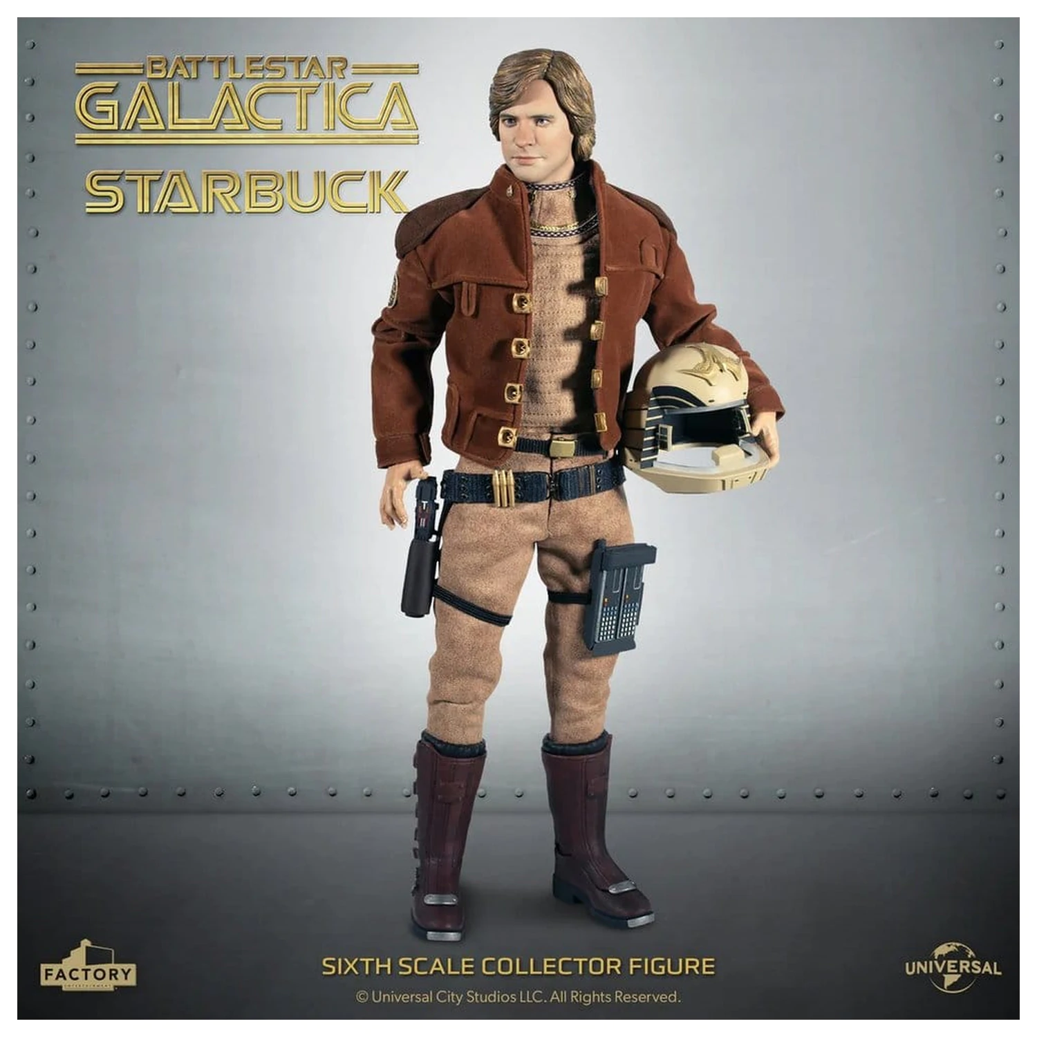 Battlestar Galactica akčná figúrka 1/6 Lieutenant Starbuck 15 cm produktová fotografia