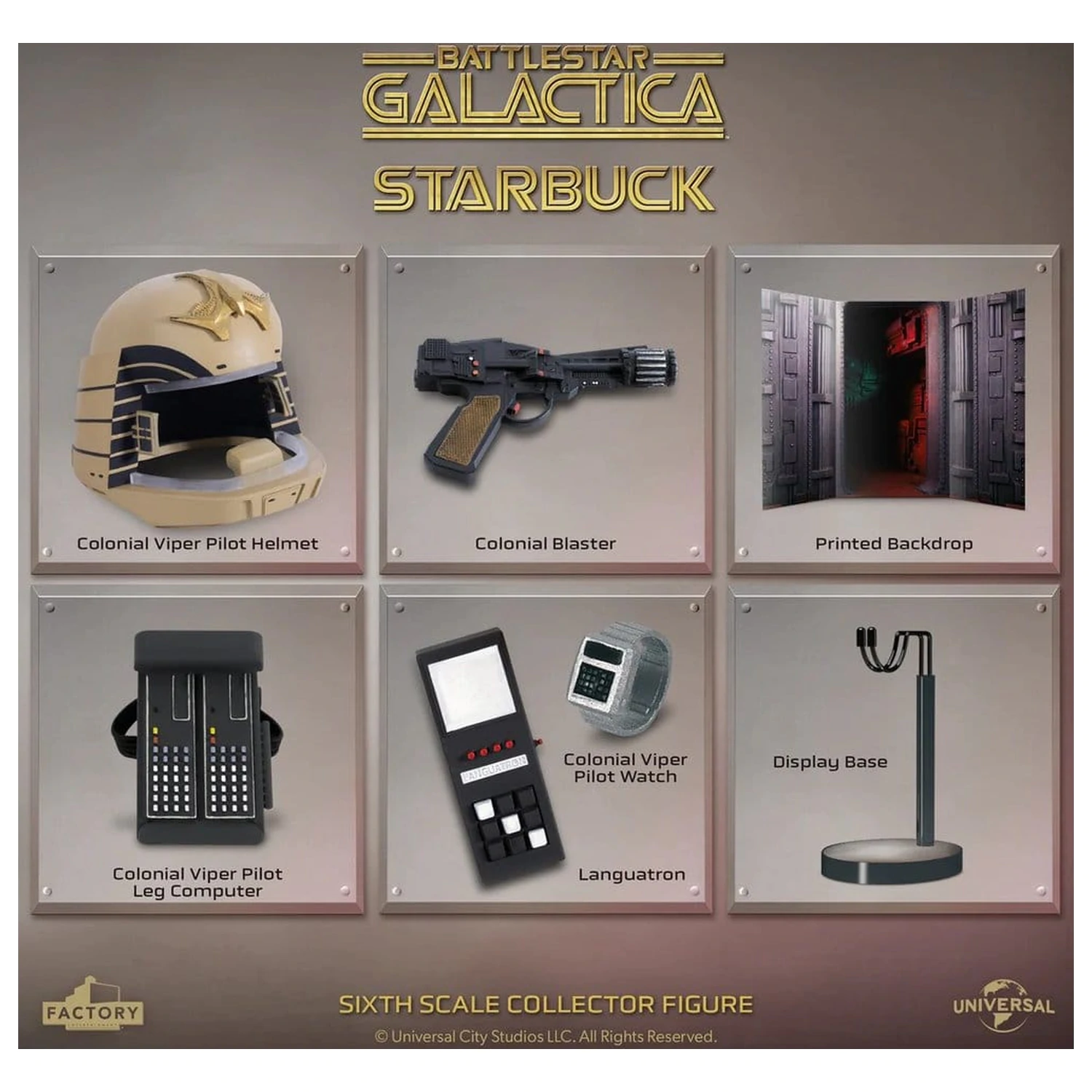 Battlestar Galactica akčná figúrka 1/6 Lieutenant Starbuck 15 cm produktová fotografia
