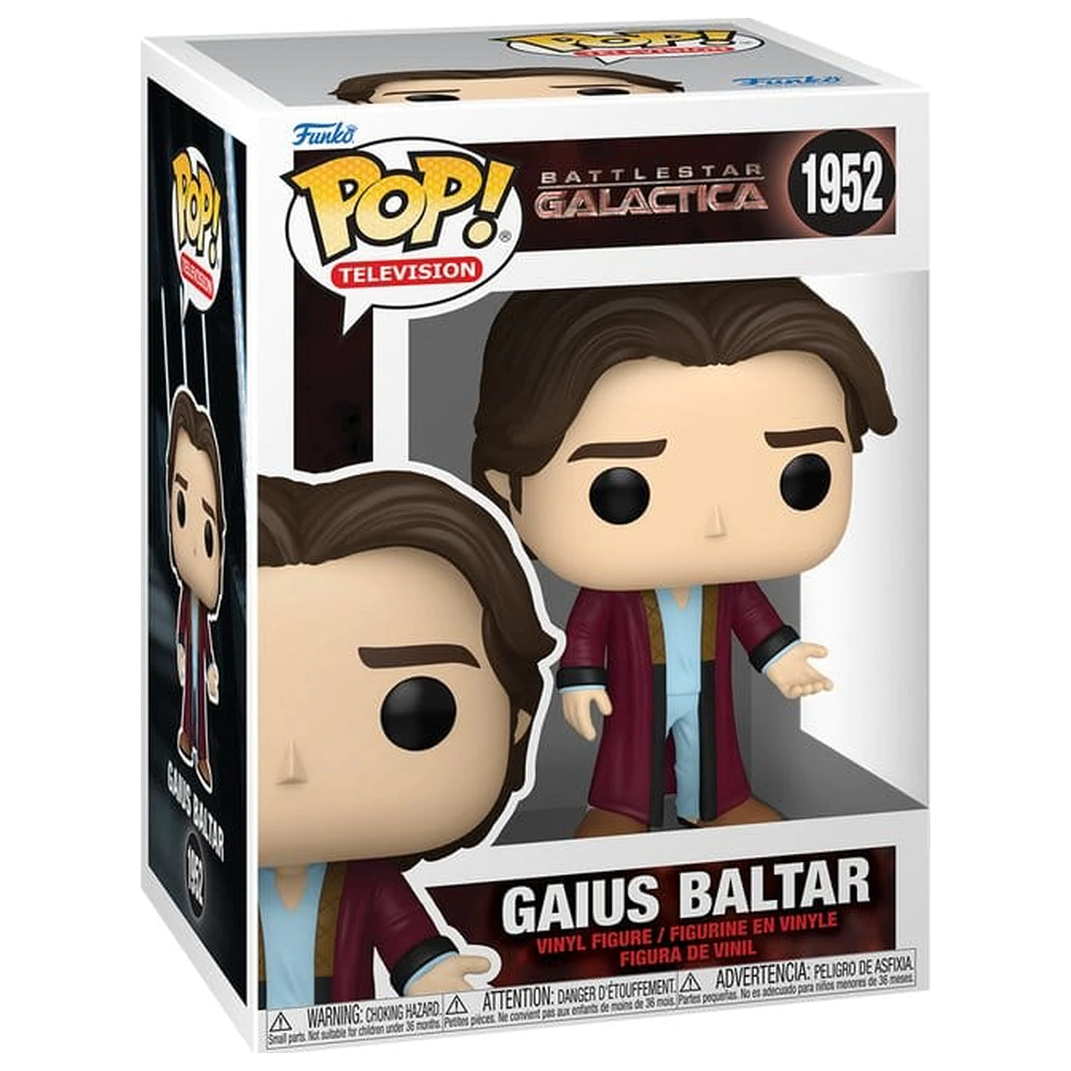 Battlestar Galactica Funko POP! Television vinylová figúrka Gaius Baltar 9 cm produktová fotografia