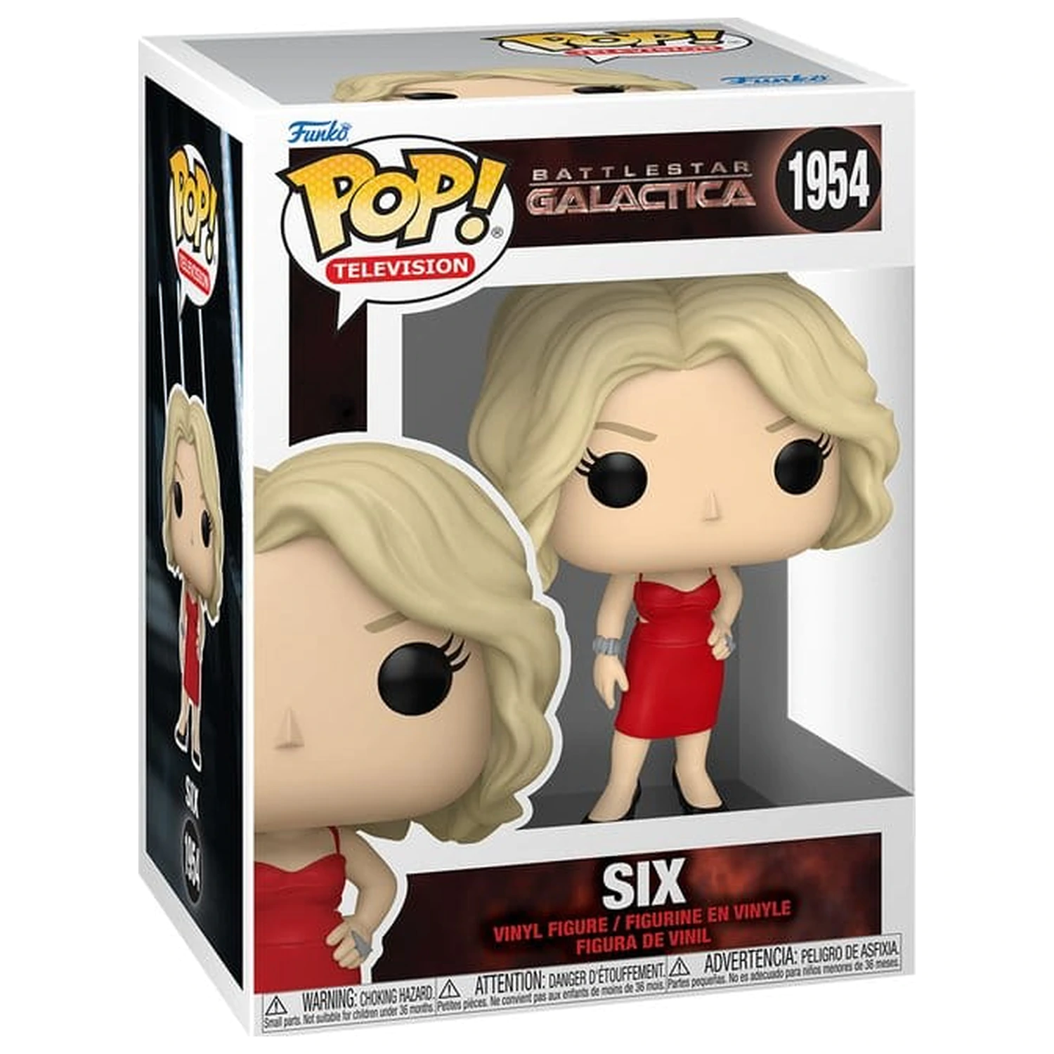 Battlestar Galactica Funko POP! Television vinylová figúrka Six 9 cm produktová fotografia
