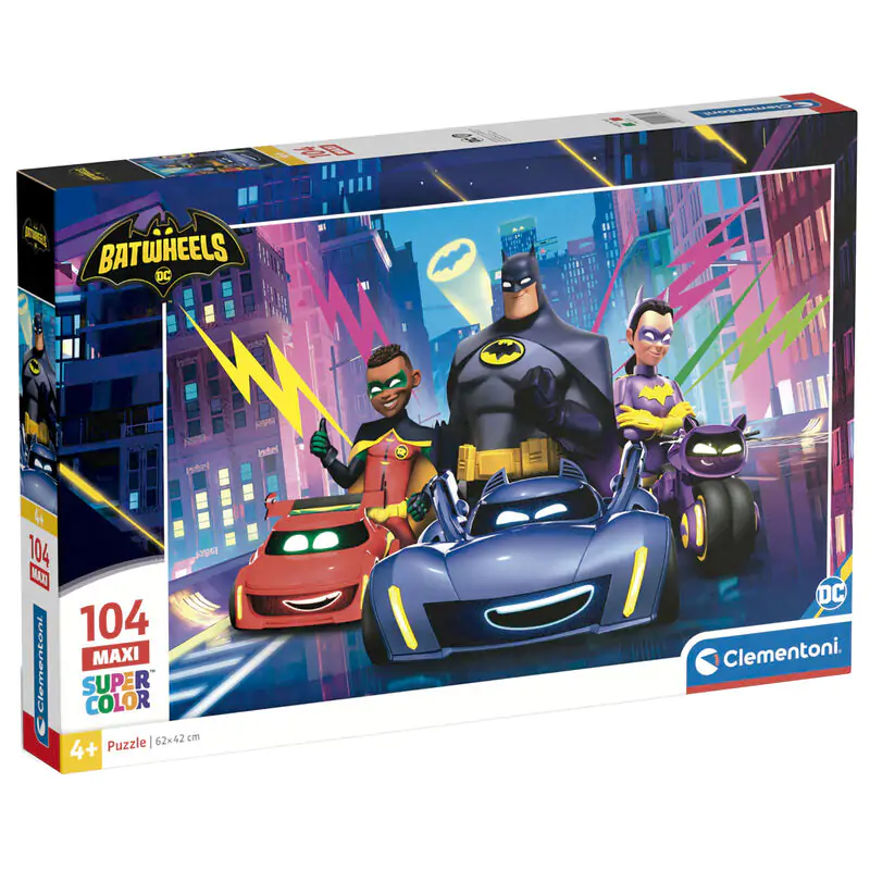 DC Comics Batwheels maxi puzzle 104 dielikov produktová fotografia