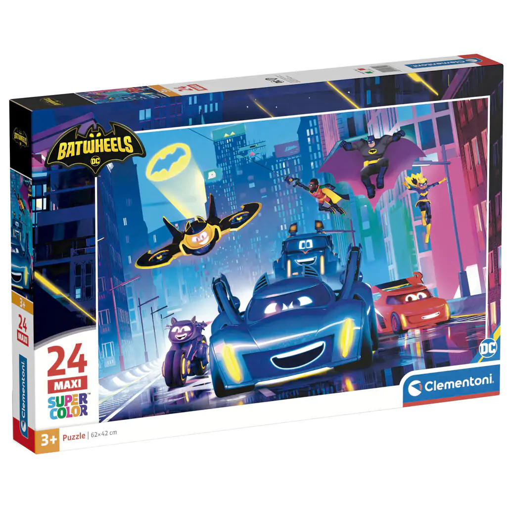 DC Comics Batwheels mazi puzzle 24ks produktová fotografia