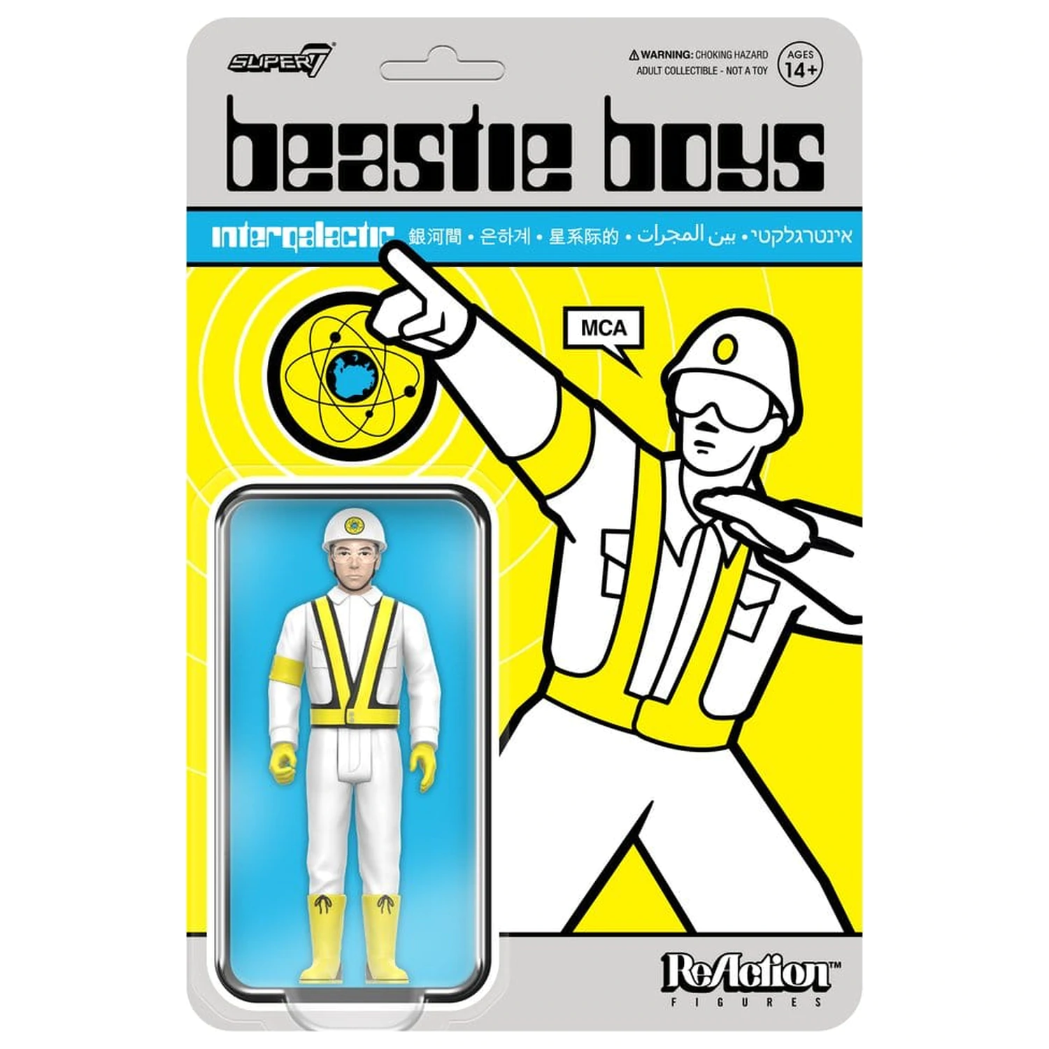 Beastie Boys ReAction akčná figúrka Vlna 04 MCA (Intergalactic Crossing Guard) produktová fotografia