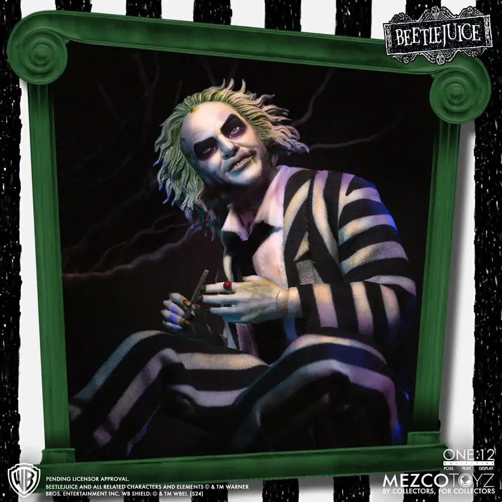 Beetlejuice figúrka 1/12 Beetlejuice Deluxe Edition 18 cm termékfotó