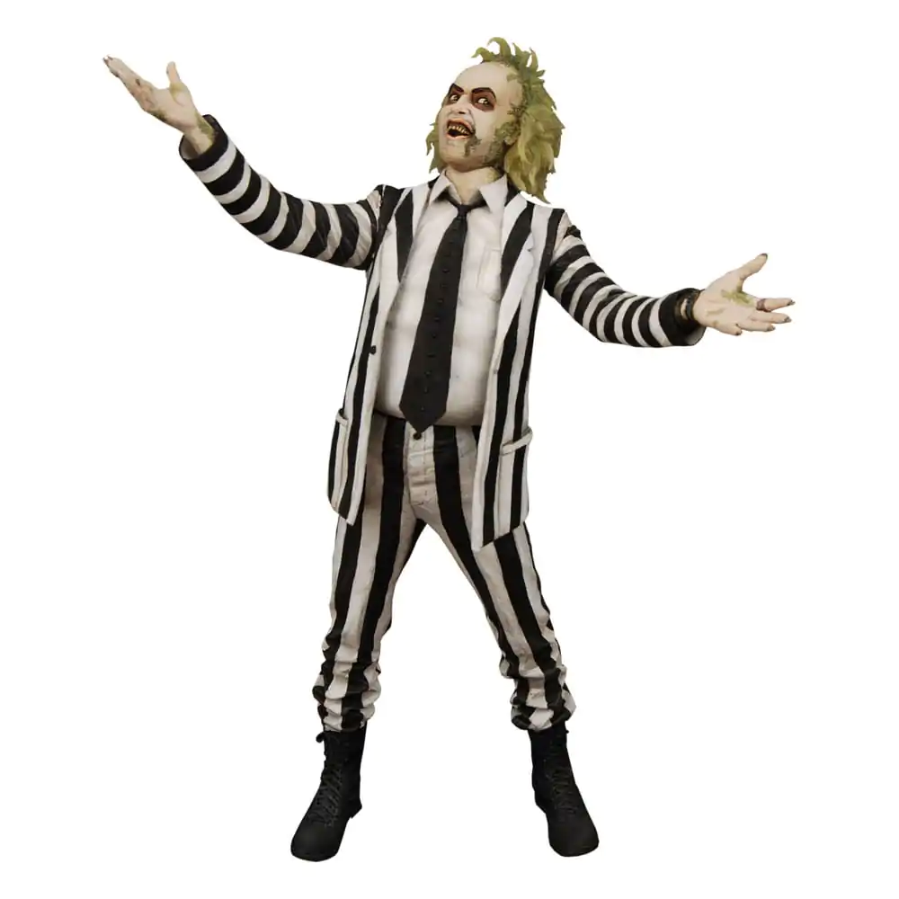 Beetlejuice 1988 figurka 1/4 csíkos öltöny Beetlejuice 45 cm termékfotó