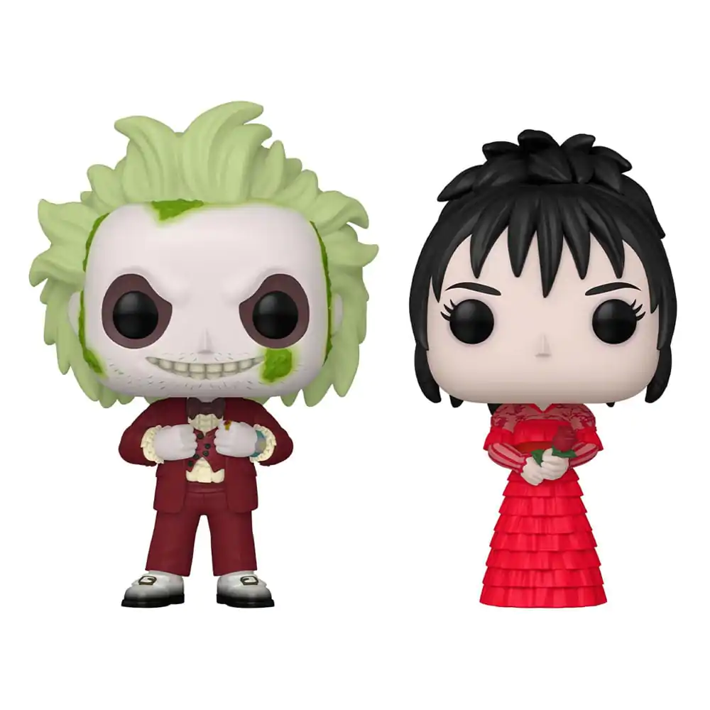 Beetlejuice 2 Funko POP! Animation Vinyl Figúrky Dvojbalenie Beetlejuice a Lydia Deetz 9 cm termékfotó