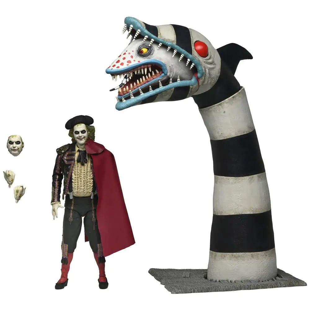 Beetlejuice 2 Matador Beetlejuice & Sandworm Ultimate figúrky produktová fotografia