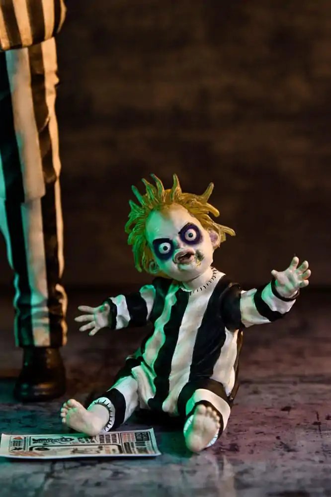 Beetlejuice Beetlejuice akčná figúrka 7 Scale Ultimate Striped Suit Beetlejuice 18 cm produktová fotografia