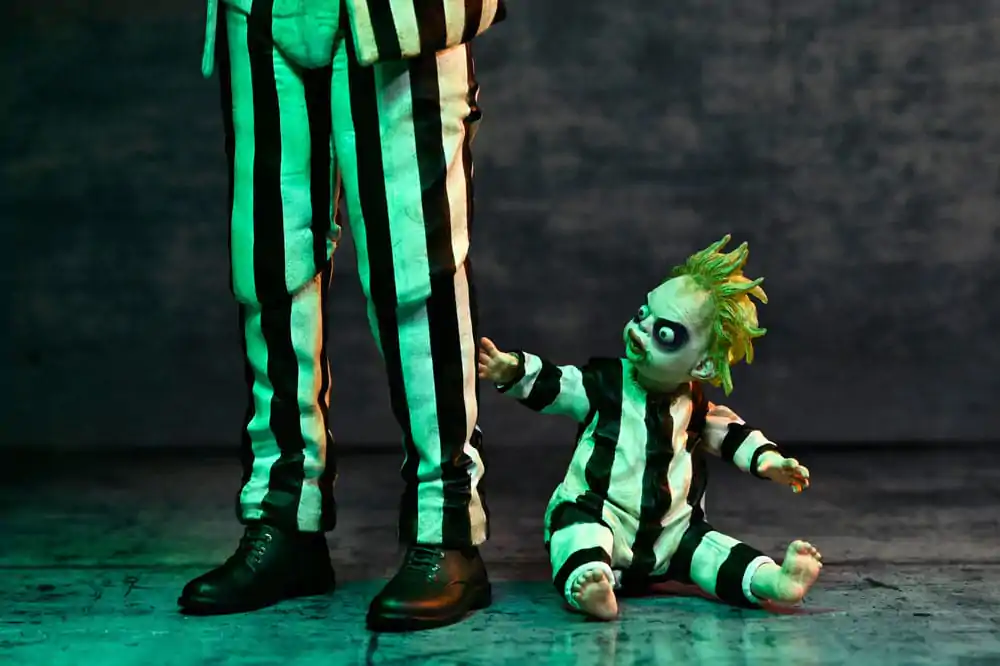 Beetlejuice Beetlejuice akčná figúrka 7 Scale Ultimate Striped Suit Beetlejuice 18 cm produktová fotografia