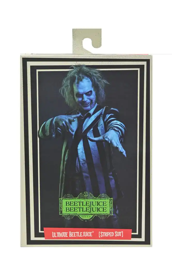 Beetlejuice Beetlejuice akčná figúrka 7 Scale Ultimate Striped Suit Beetlejuice 18 cm produktová fotografia