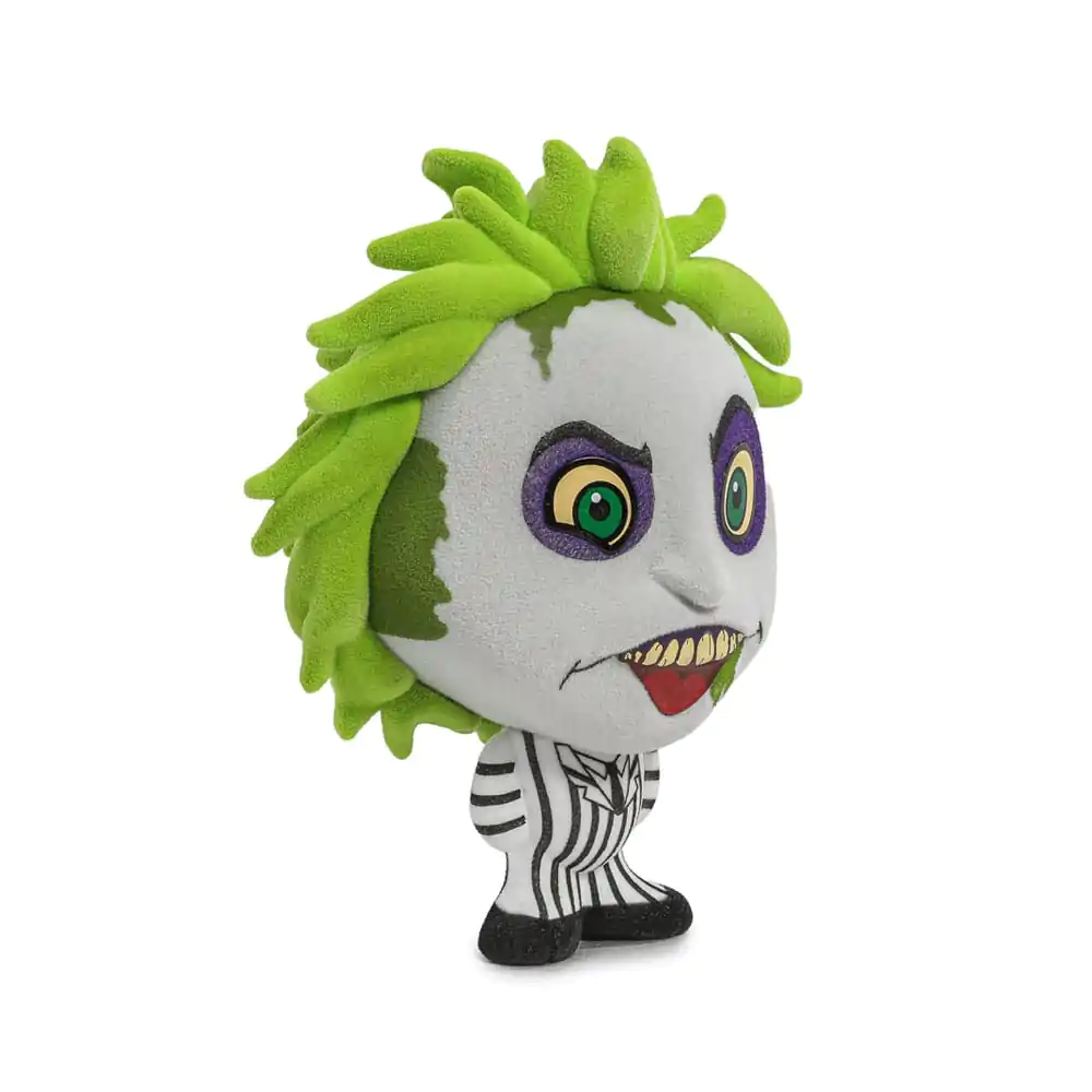 Beetlejuice Beetlejuice Bhunny flockovaná vinylová figúrka Beetlejuice pruhovaný oblek 10 cm termékfotó