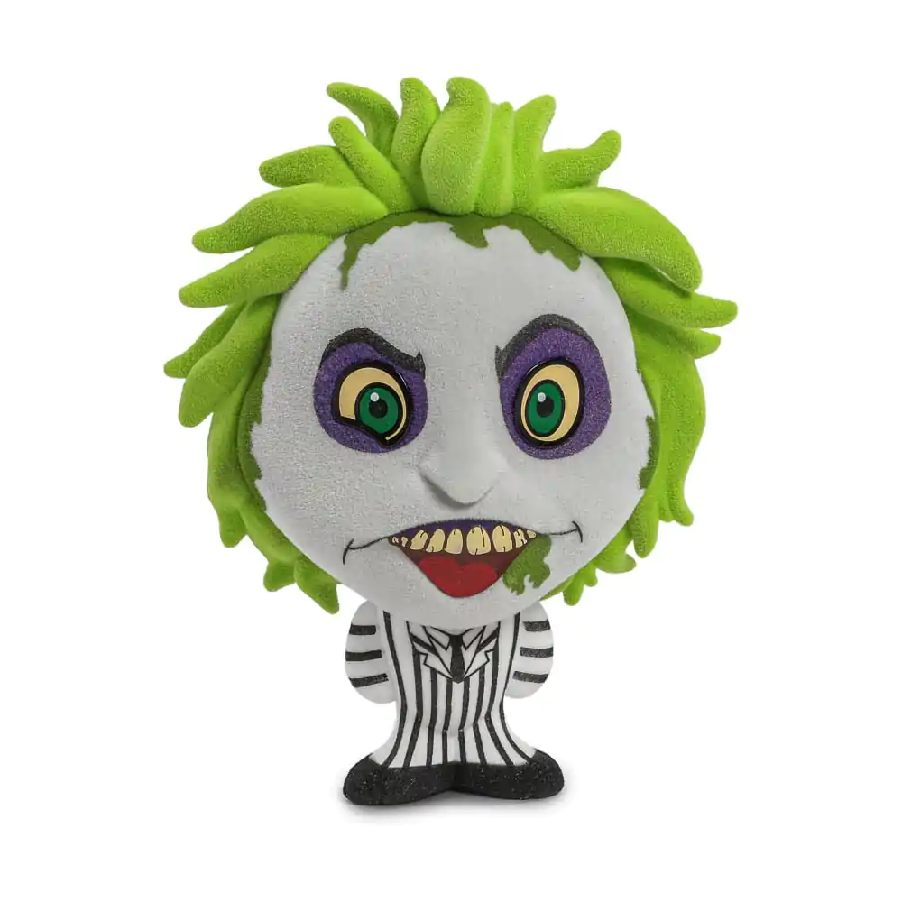 Beetlejuice Beetlejuice Bhunny flockovaná vinylová figúrka Beetlejuice pruhovaný oblek 10 cm termékfotó