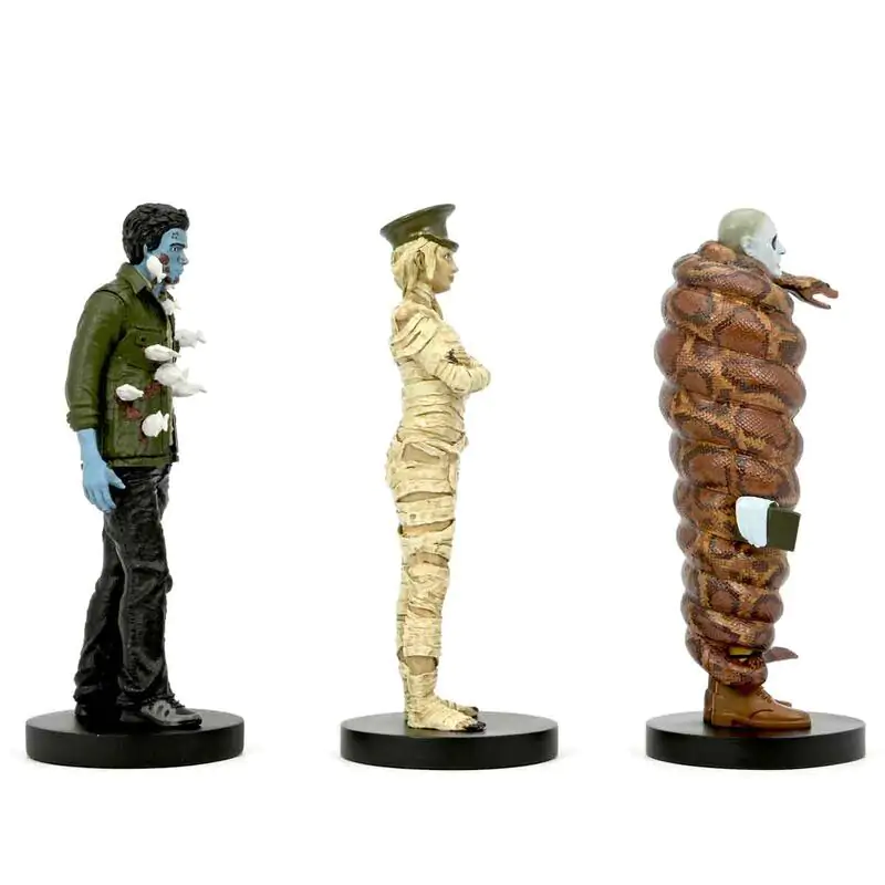 Beetlejuice Beetlejuice Immigration Hall Mummified Immigration Officer, Richard & Anaconda Man pack 3 figúrok 10 cm termékfotó