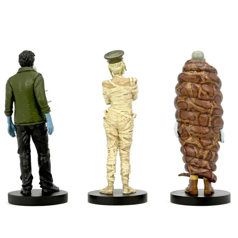 Beetlejuice Beetlejuice Immigration Hall Mummified Immigration Officer, Richard & Anaconda Man pack 3 figúrok 10 cm termékfotó