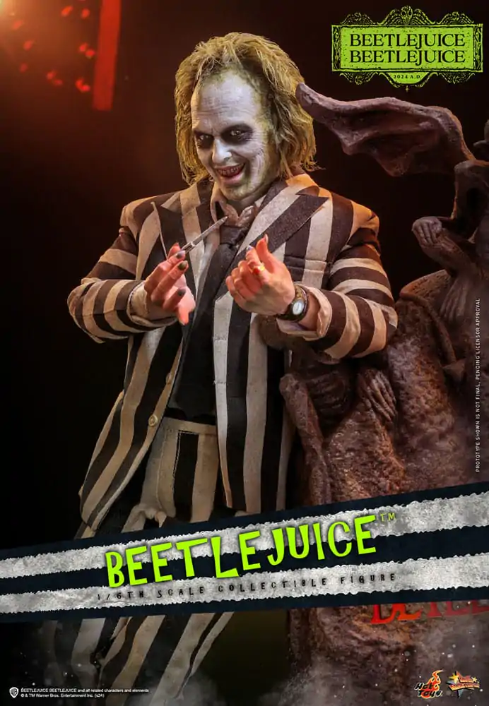 Beetlejuice Beetlejuice Movie Masterpiece Akčná Figúrka 1/6 Beetlejuice 30 cm produktová fotografia