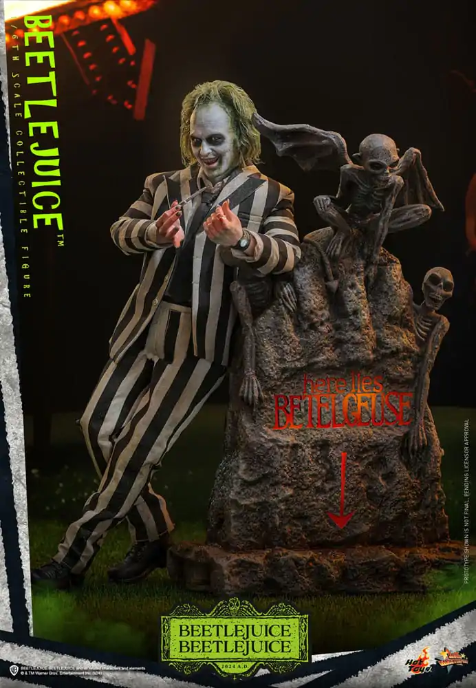 Beetlejuice Beetlejuice Movie Masterpiece Akčná Figúrka 1/6 Beetlejuice 30 cm produktová fotografia