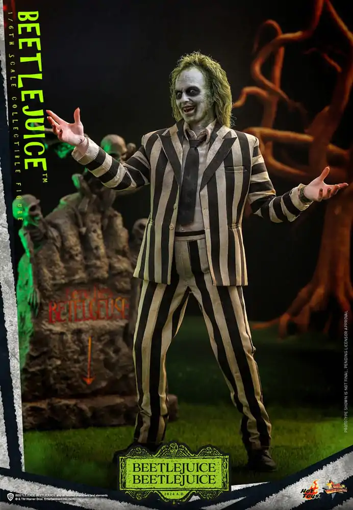 Beetlejuice Beetlejuice Movie Masterpiece Akčná Figúrka 1/6 Beetlejuice 30 cm produktová fotografia