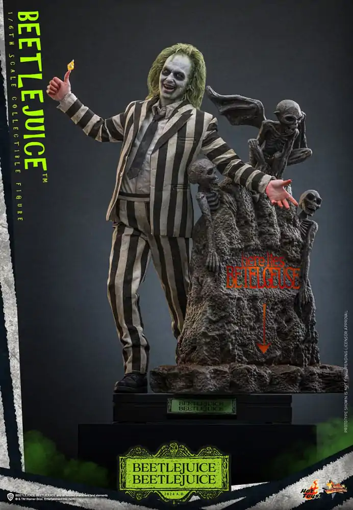 Beetlejuice Beetlejuice Movie Masterpiece Akčná Figúrka 1/6 Beetlejuice 30 cm produktová fotografia