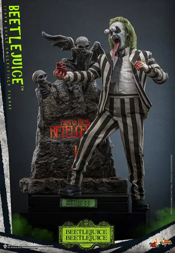 Beetlejuice Beetlejuice Movie Masterpiece Akčná Figúrka 1/6 Beetlejuice 30 cm produktová fotografia