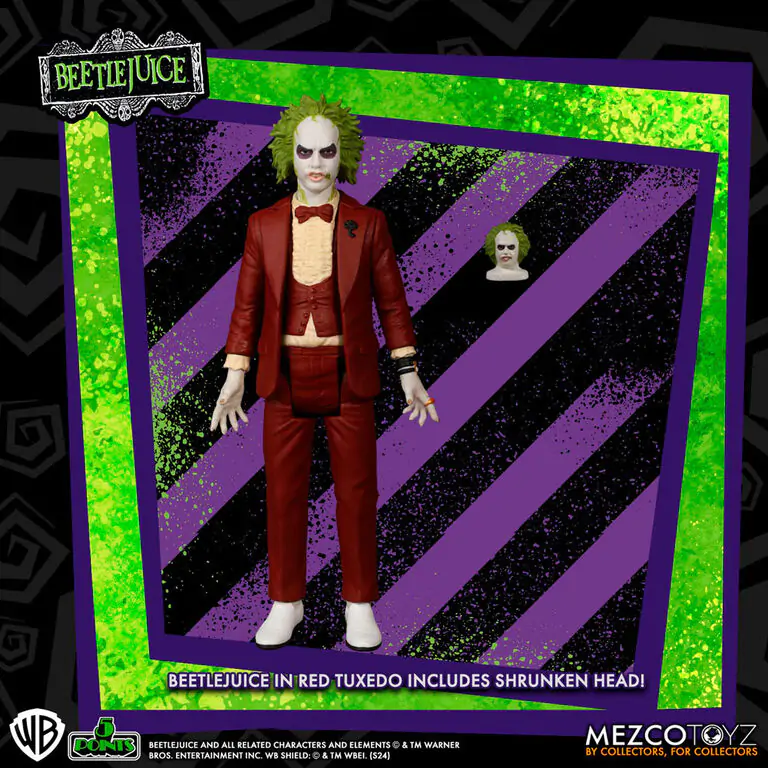 Beetlejuice - Beetlejuice Red Tux figúrka 9,5 cm produktová fotografia