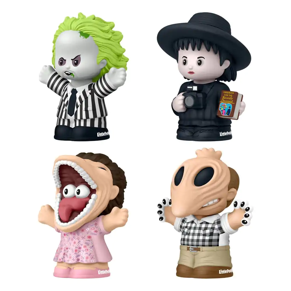 Beetlejuice Fisher-Price Little People Collector Mini Figures balenie 4 kusov 7 cm produktová fotografia