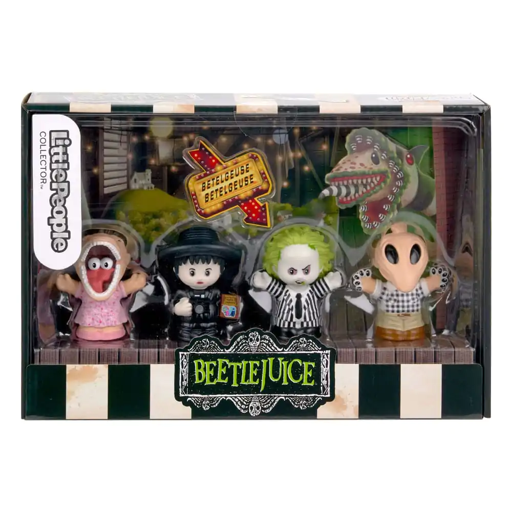 Beetlejuice Fisher-Price Little People Collector Mini Figures balenie 4 kusov 7 cm produktová fotografia