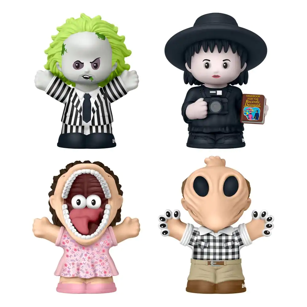 Beetlejuice Fisher-Price Little People Collector Mini Figures balenie 4 kusov 7 cm produktová fotografia