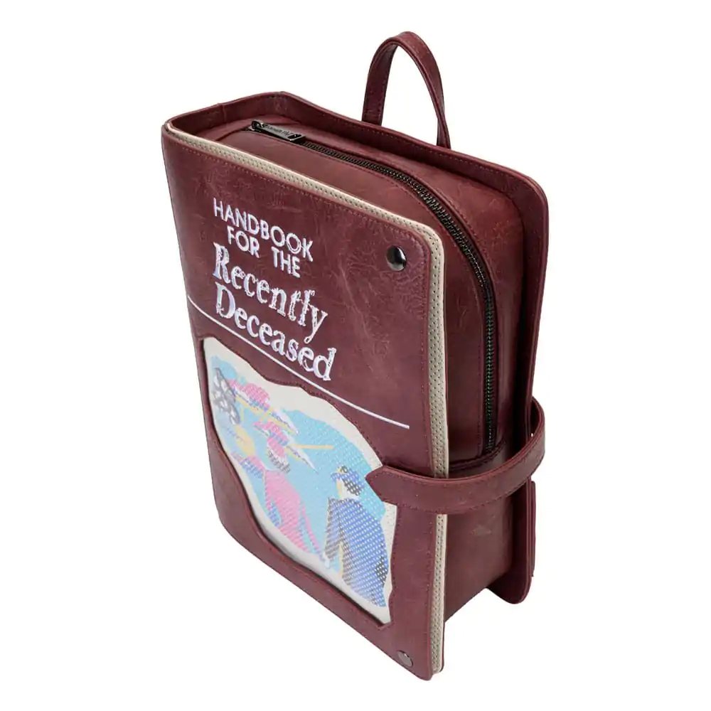 Beetlejuice by Loungefly Ruksak Mini Handbook for the recently Deceased Pin Trader produktová fotografia