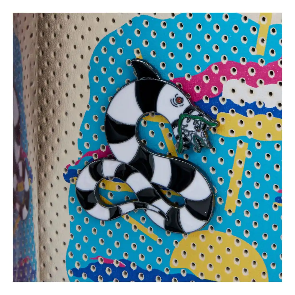 Beetlejuice by Loungefly Ruksak Mini Handbook for the recently Deceased Pin Trader produktová fotografia