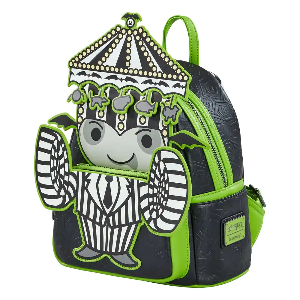 Beetlejuice by Loungefly Ruksak Mini Pinstripe produktová fotografia