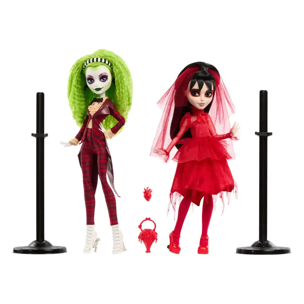Beetlejuice Monster High Skullector Doll 2-Pack Betelgeuse & Lydia 25 cm Balenie 2 Bábik produktová fotografia
