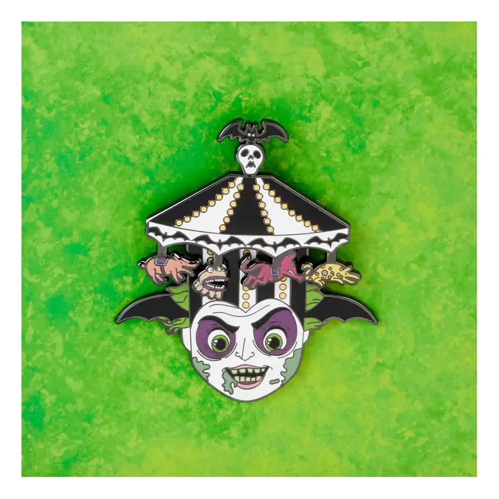 Beetlejuice by Loungefly Posuvný smaltovaný odznak Carousell Hat Sliding Limited Edition 8 cm produktová fotografia