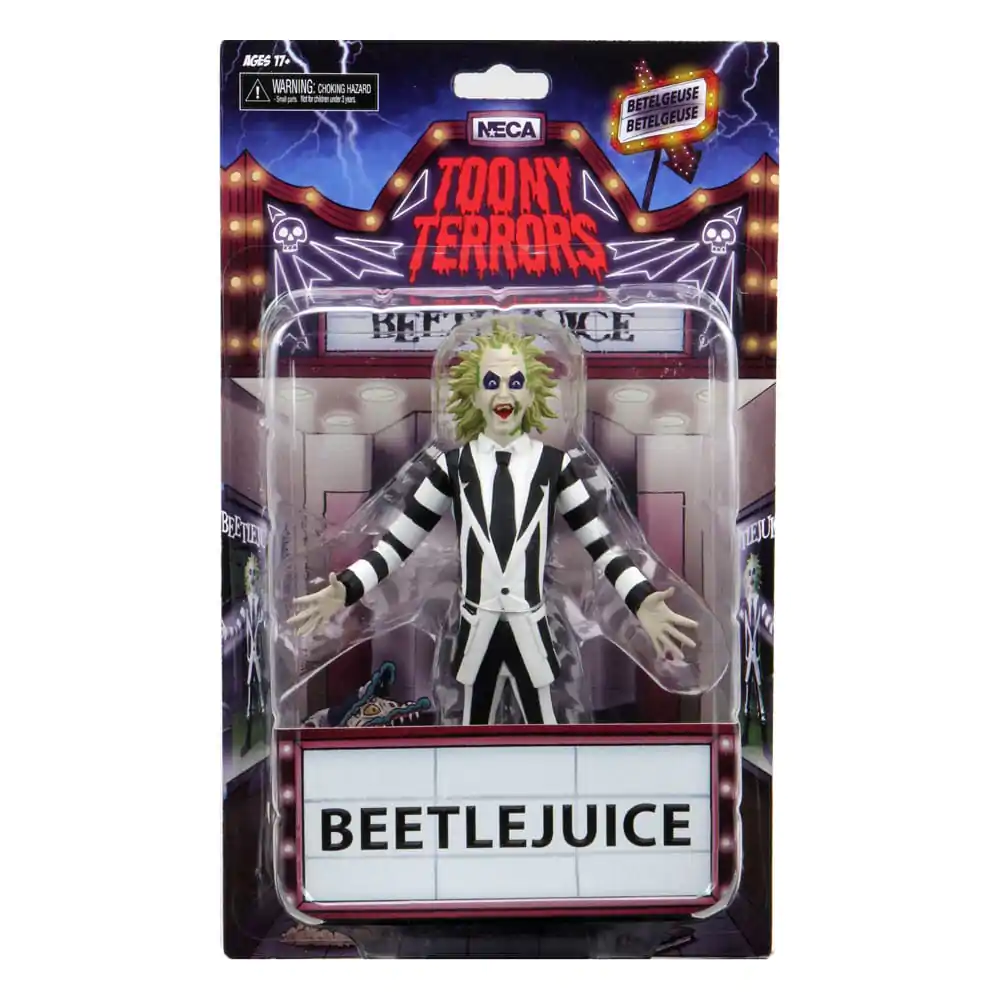 Beetlejuice Toony Terrors Action Figure Beetlejuice 15 cm termékfotó