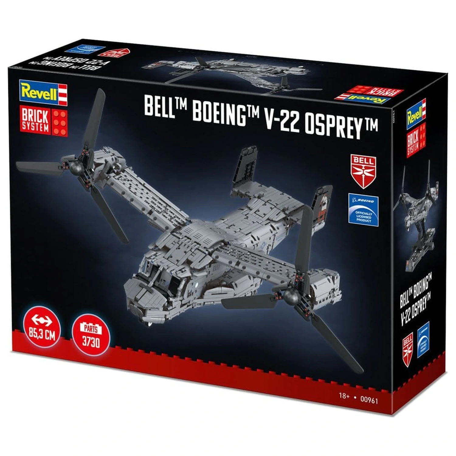 Bell Boeing Brick System Konštrukčná súprava V-22 Osprey 68 cm produktová fotografia