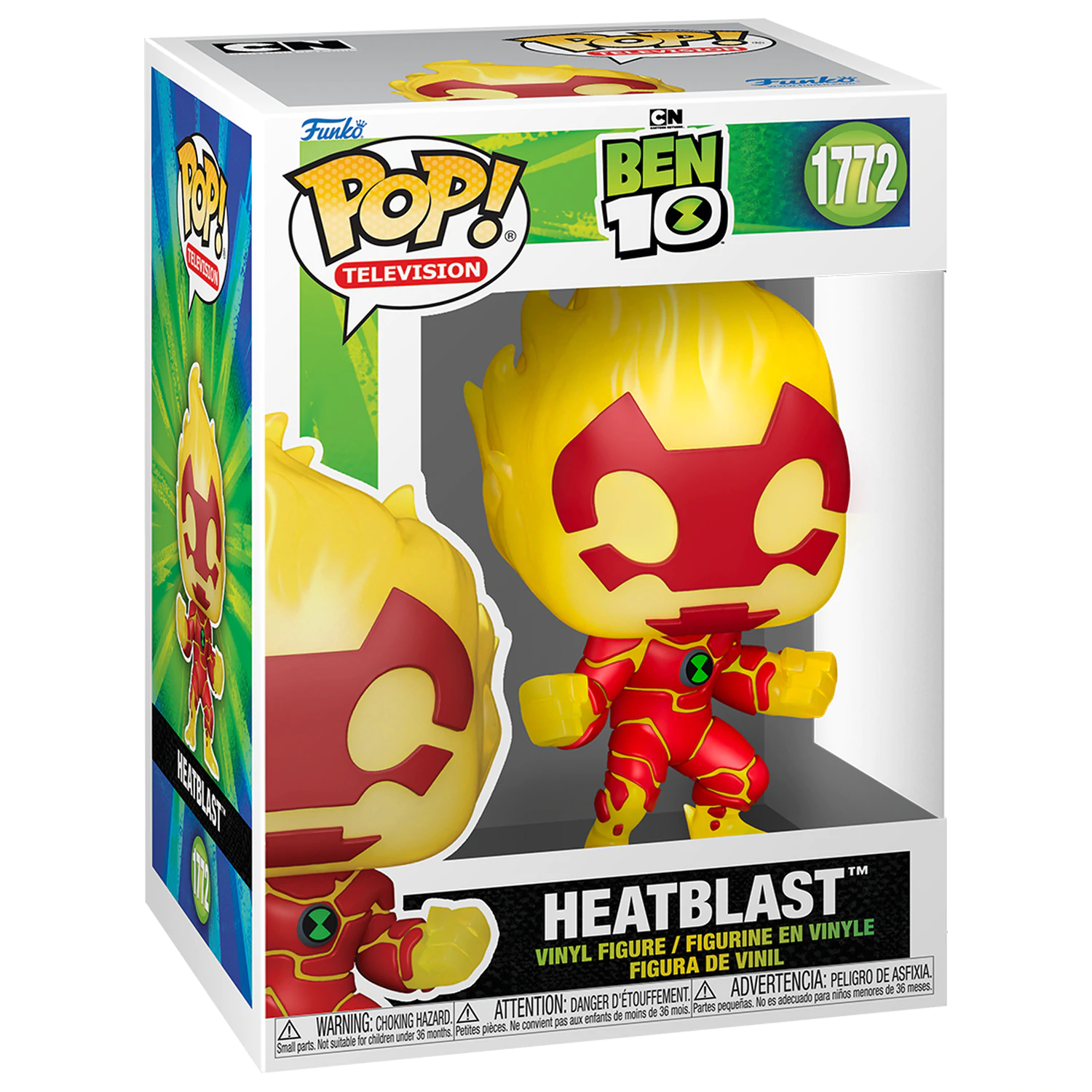 Ben 10 Funko POP! TV Vinylová figúrka Heatblast 9 cm produktová fotografia