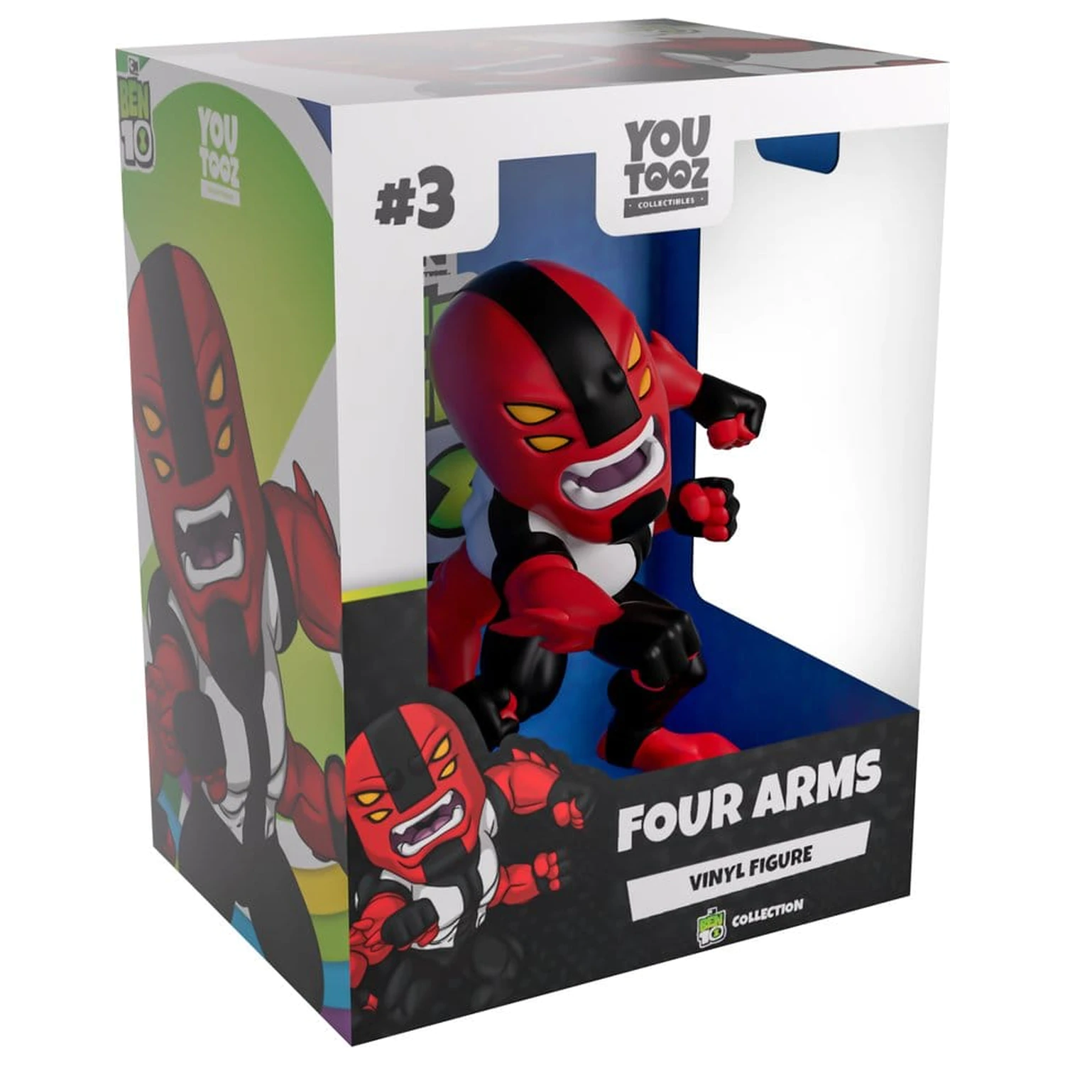 Ben 10 vinylová figúrka Four Arms 11 cm produktová fotografia