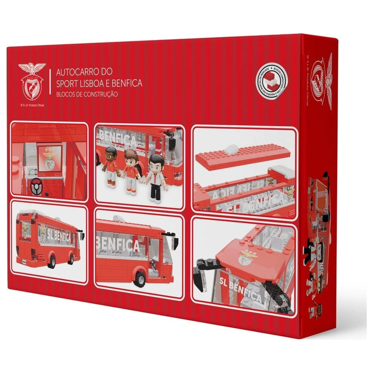 Benfica autobus s figúrkami 332 kusov produktová fotografia