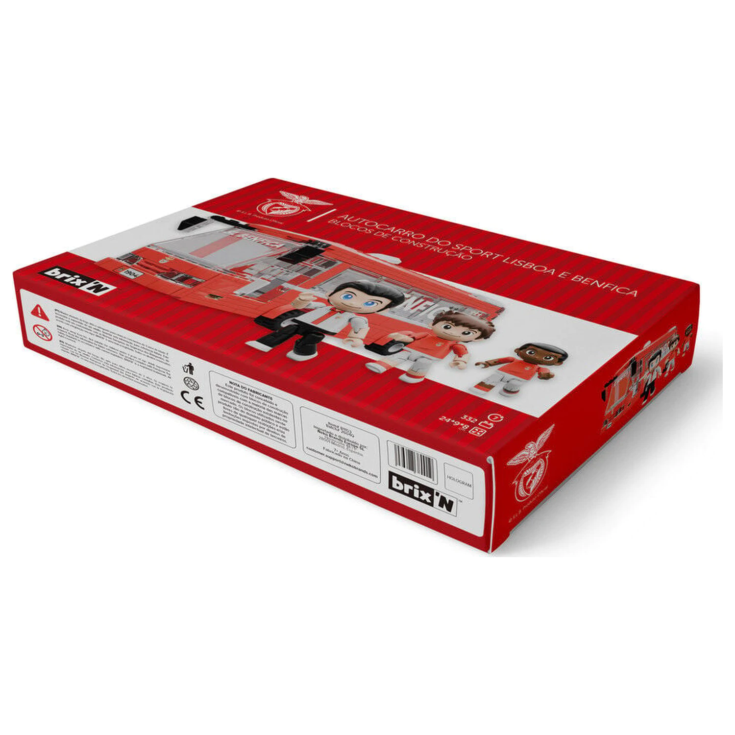 Benfica autobus s figúrkami 332 kusov produktová fotografia
