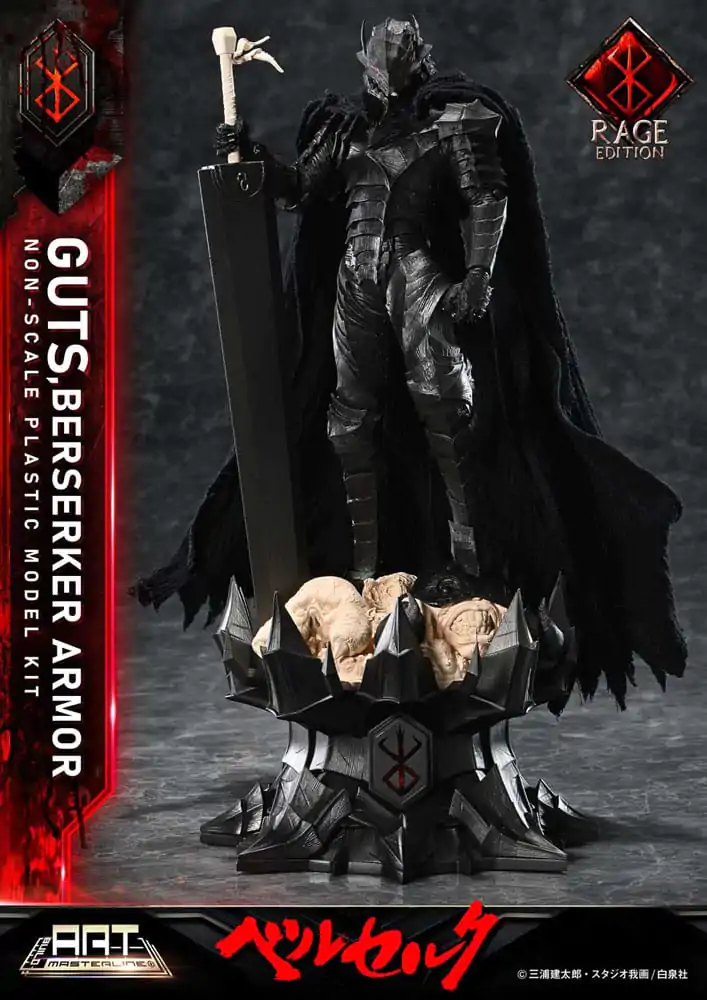 Berserk Build Art Masterline plastový model Guts Berserker Armor Rage 30 cm produktová fotografia