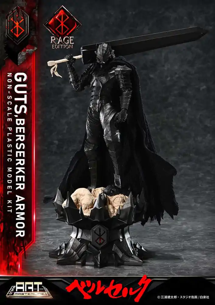 Berserk Build Art Masterline plastový model Guts Berserker Armor Rage 30 cm produktová fotografia