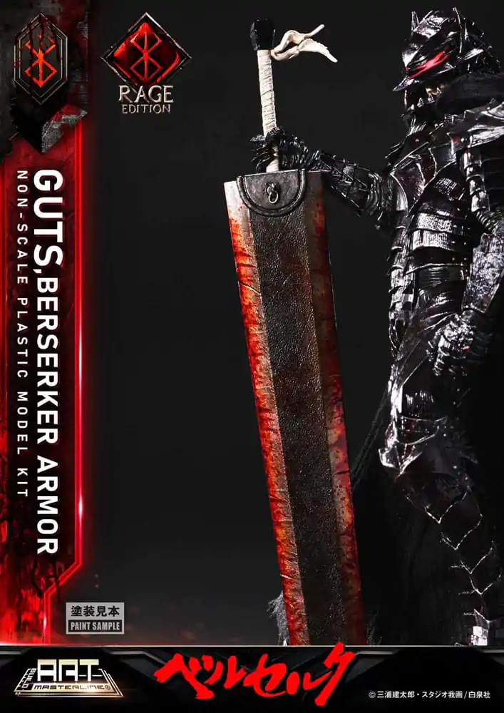Berserk Build Art Masterline plastový model Guts Berserker Armor Rage 30 cm produktová fotografia
