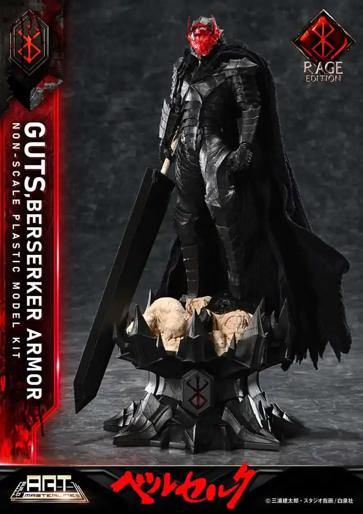 Berserk Build Art Masterline plastový model Guts Berserker Armor Rage 30 cm produktová fotografia