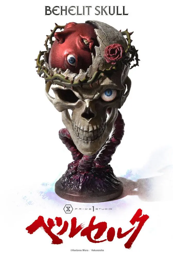 Berserk Čierna soška Behelit Skull 20 cm termékfotó