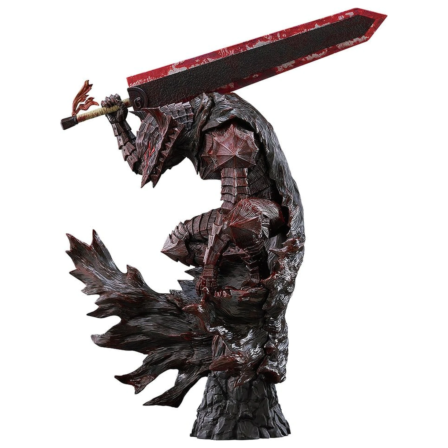 Berserk Pop Up Parade PVC figúrka Guts (Berserker Armor): Bloody Paint Ver. L Size 28 cm produktová fotografia