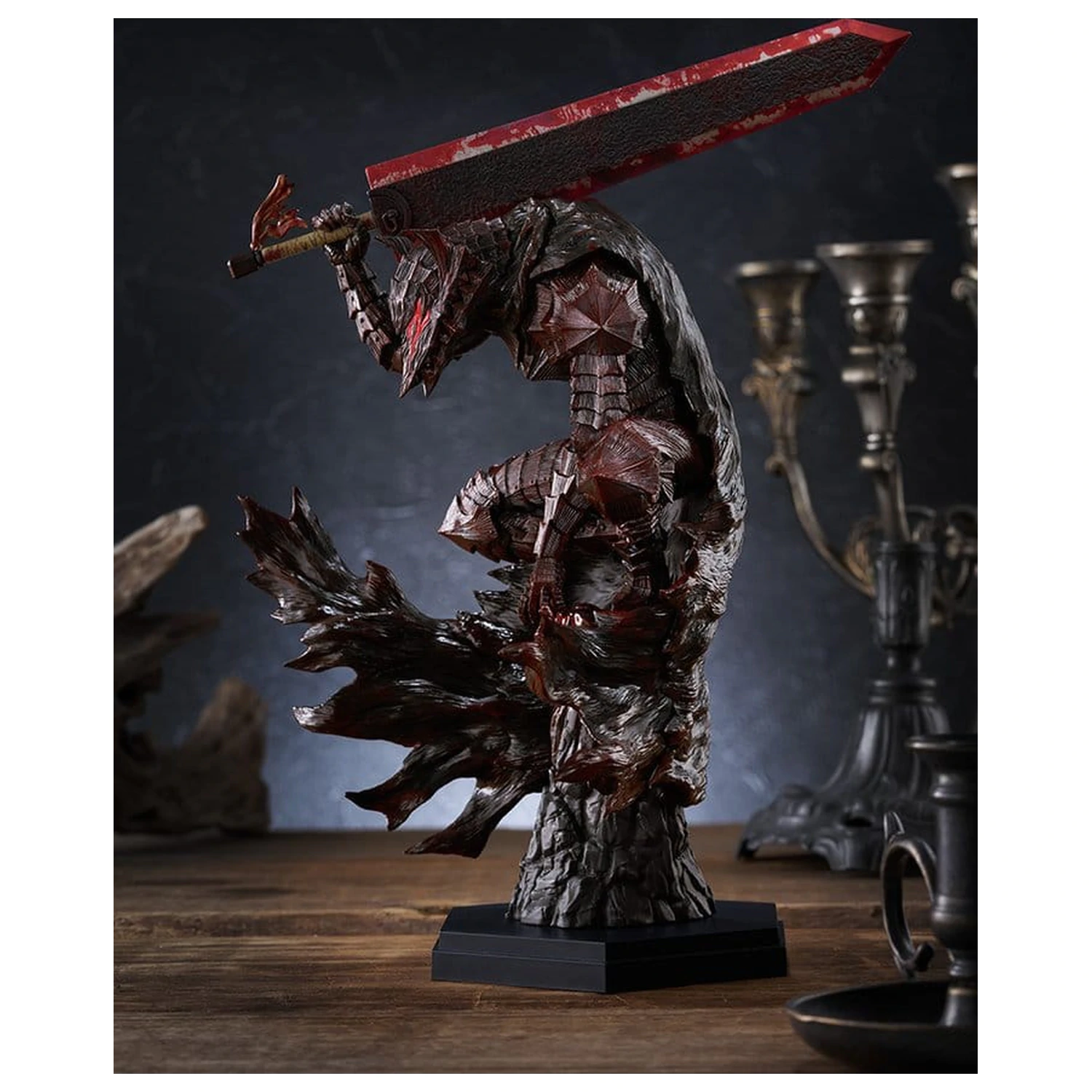 Berserk Pop Up Parade PVC figúrka Guts (Berserker Armor): Bloody Paint Ver. L Size 28 cm produktová fotografia