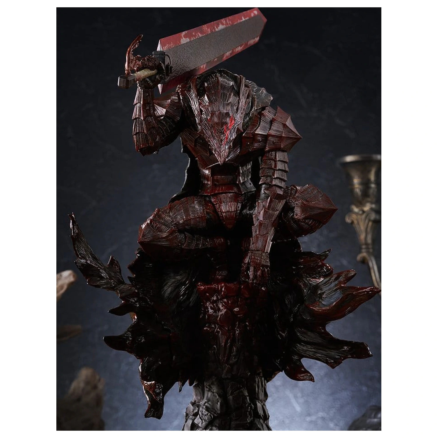 Berserk Pop Up Parade PVC figúrka Guts (Berserker Armor): Bloody Paint Ver. L Size 28 cm produktová fotografia