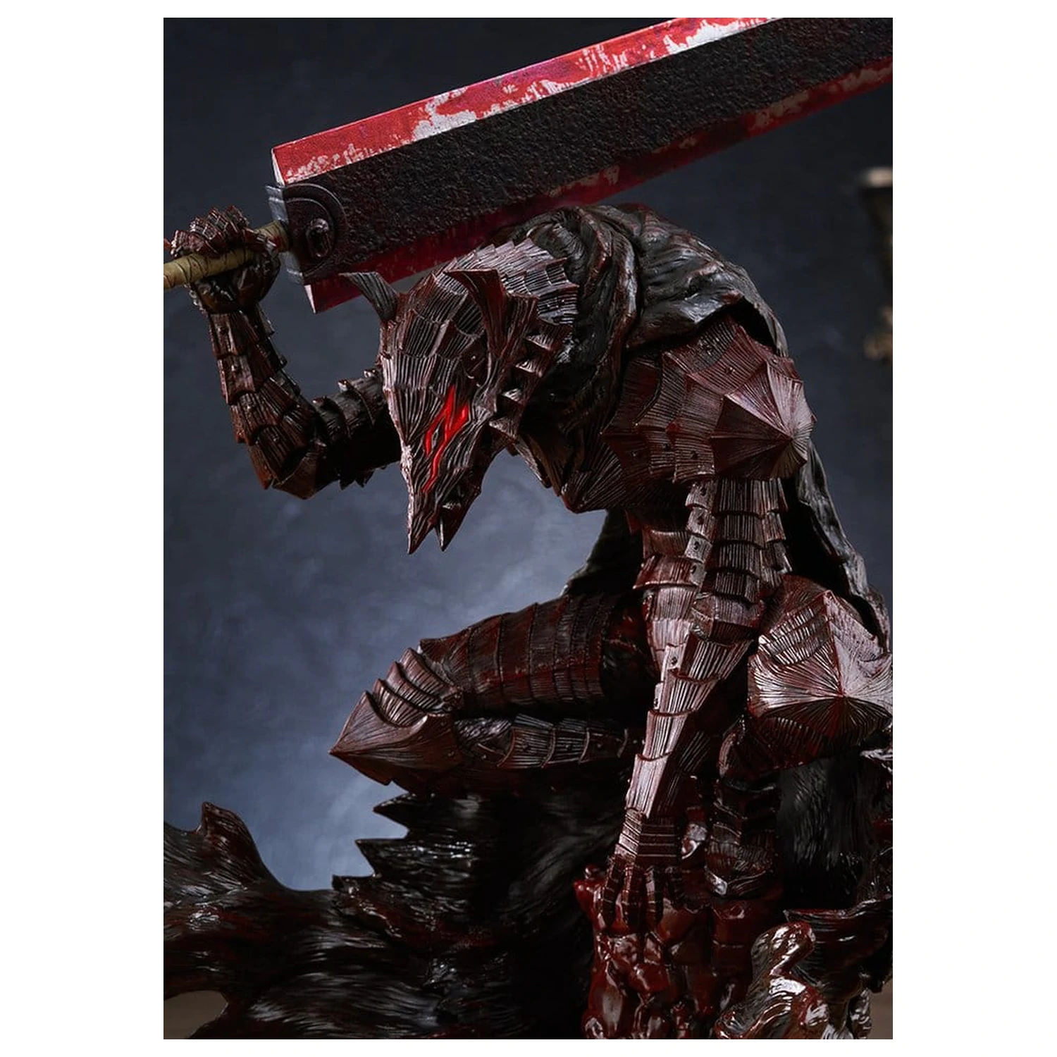 Berserk Pop Up Parade PVC figúrka Guts (Berserker Armor): Bloody Paint Ver. L Size 28 cm produktová fotografia
