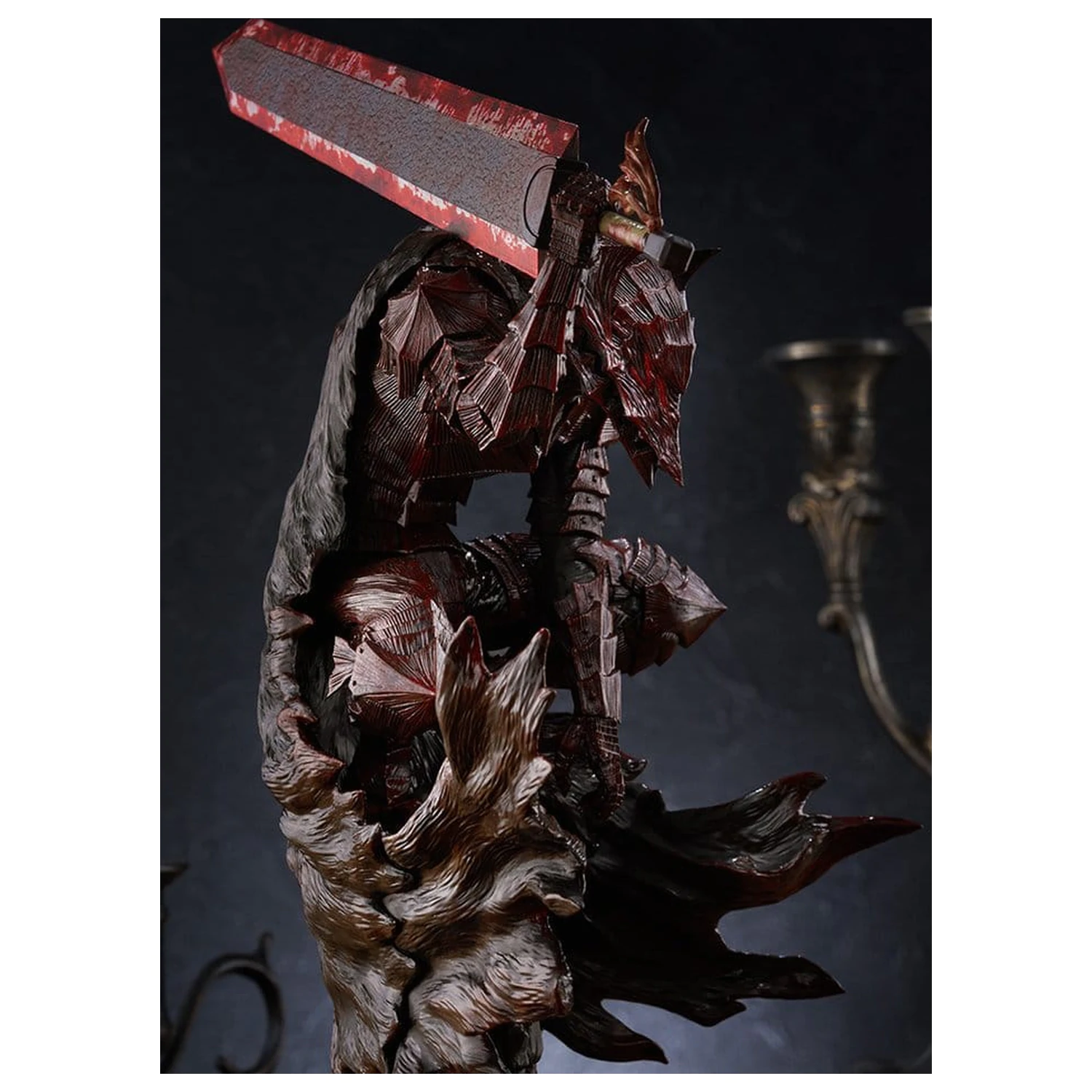 Berserk Pop Up Parade PVC figúrka Guts (Berserker Armor): Bloody Paint Ver. L Size 28 cm produktová fotografia